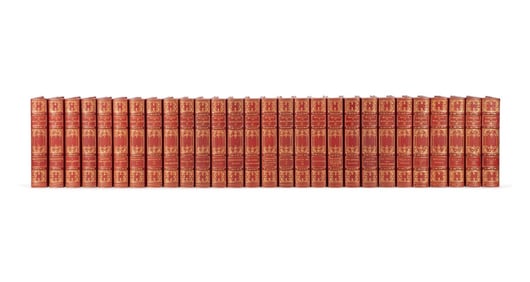 28 VOLUMES MARK TWAIN SIGNED ROYAL EDITION SET