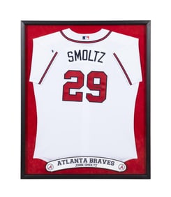 JOHN SMOLTZ AUTOGRAPHED ATLANTA BRAVES JERSEY