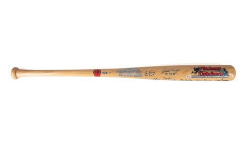 'PERFECT GAME WINNERS' SIGNED BAT, PSA/DNA