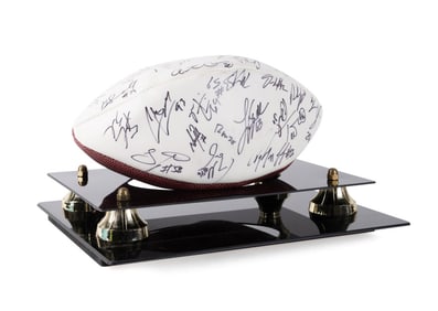 ARIZONA CARDINALS 26 PLAYER SIGNED 2013 FOOTBALL