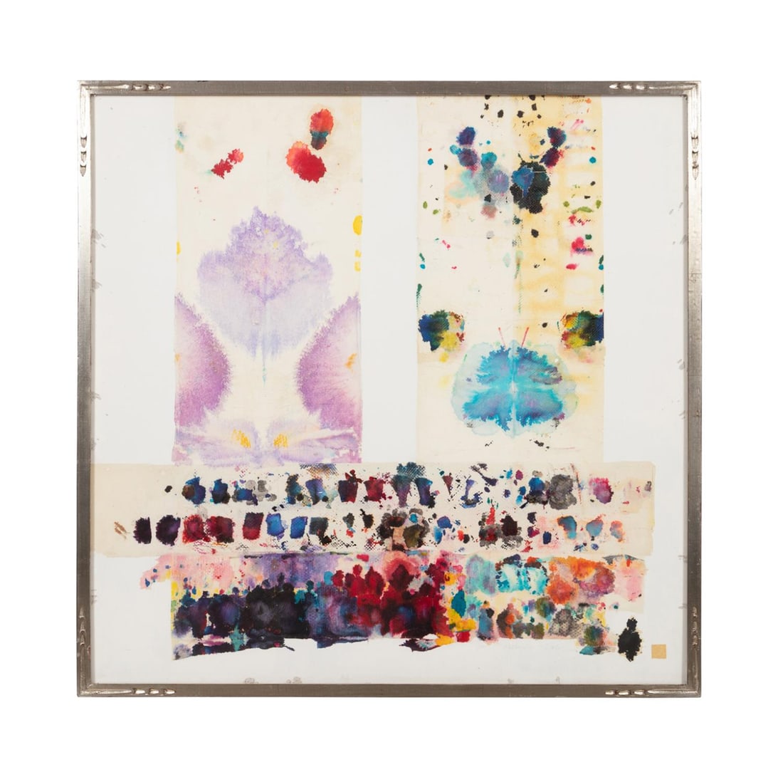 KATHERINE DAHL MODERN MIXED MEDIA ON PAPER 1987 (1 of 6)