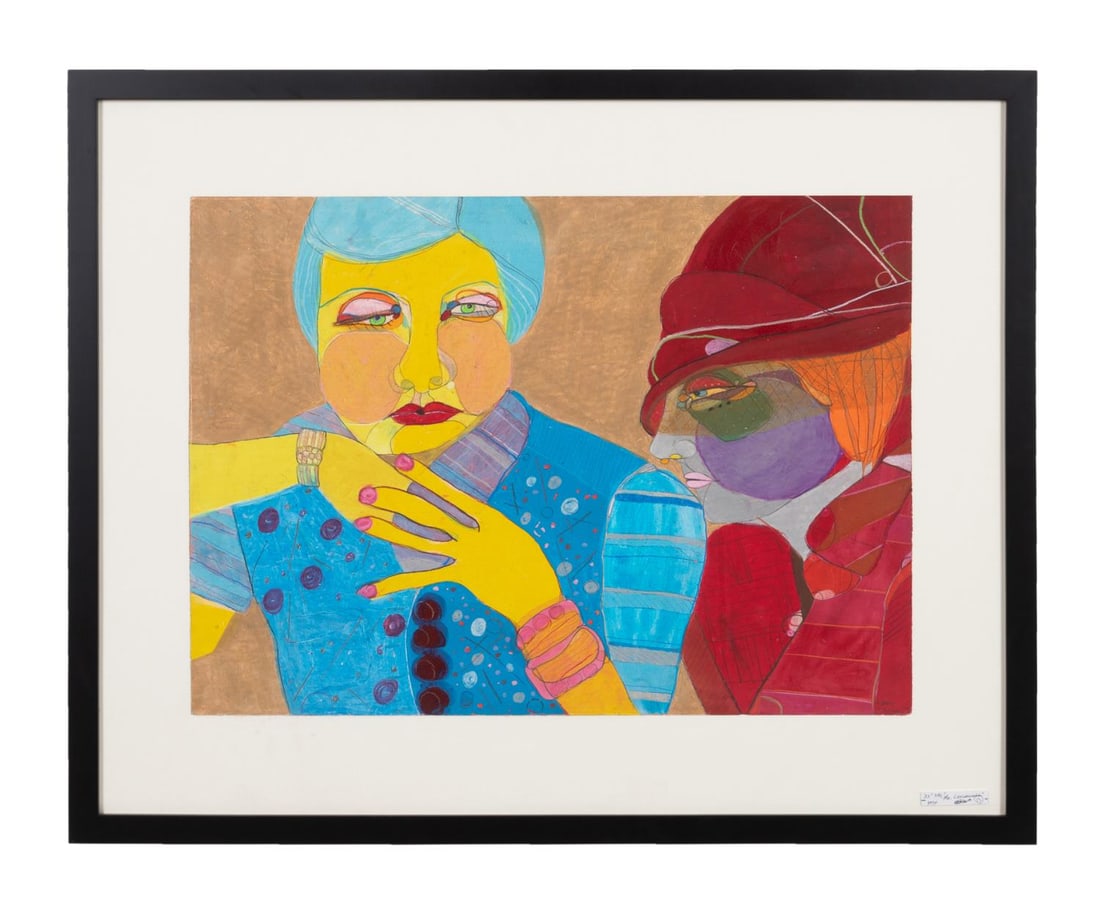 ROBBIE TILLOTSON 'THE CONVERSATION' FIGURAL MM/P (1 of 5)