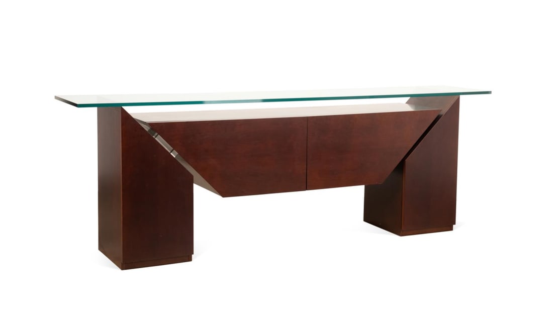 GORGONI ROCHE BOBOIS 'BROOKLYN' CHERRY SIDEBOARD (1 of 7)