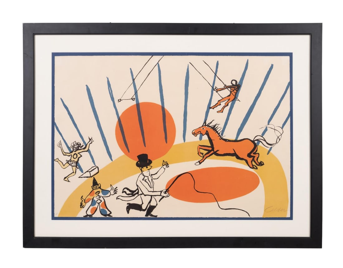 CALDER, 'THE CIRCUS' LITHOGRAPH 31/125, C. 1975 (1 of 6)