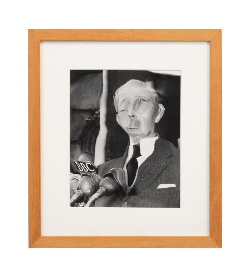 WEEGEE 'HAROLD MACMILLAN' DISTORTED PHOTOGRAPH (1 of 7)