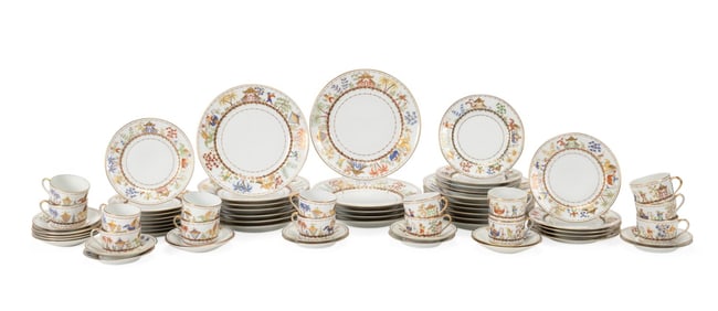 TIFFANY & CO. 'CIRQUE CHINOIS' PARTIAL SERVICE