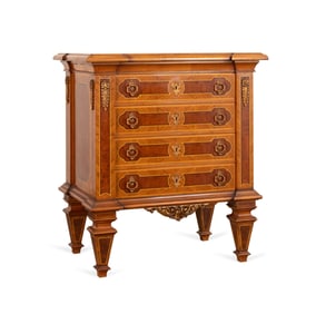 COLOMBO MOBILI NEOCLASSICAL STYLE INLAID CHEST