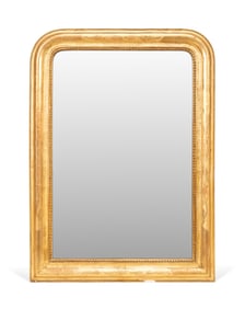 19TH C. LOUIS PHILIPPE GILTWOOD MIRROR