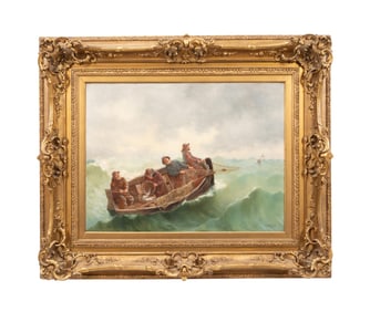 G. HAQUETTE 19TH 'NORTH SEA FISHERMAN' OIL