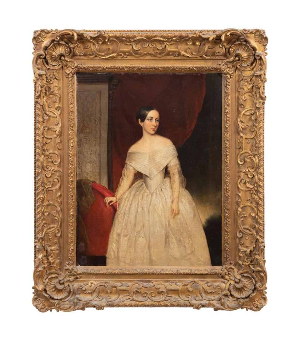 PORTRAIT OF A LADY, C. 1840, CIR. CLAUDE M. DUBUFE (1 of 4)