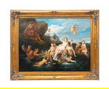 'THE TRIUMPH OF GALATEA' OIL, AFTER LUCA GIORDANO