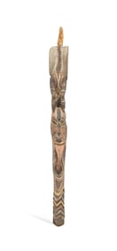 PNG SEPIK RIVER POLYCHROME SPIRIT TOTEM