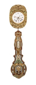 MORBIER COMTOISE 19TH CENTURY WALL CLOCK