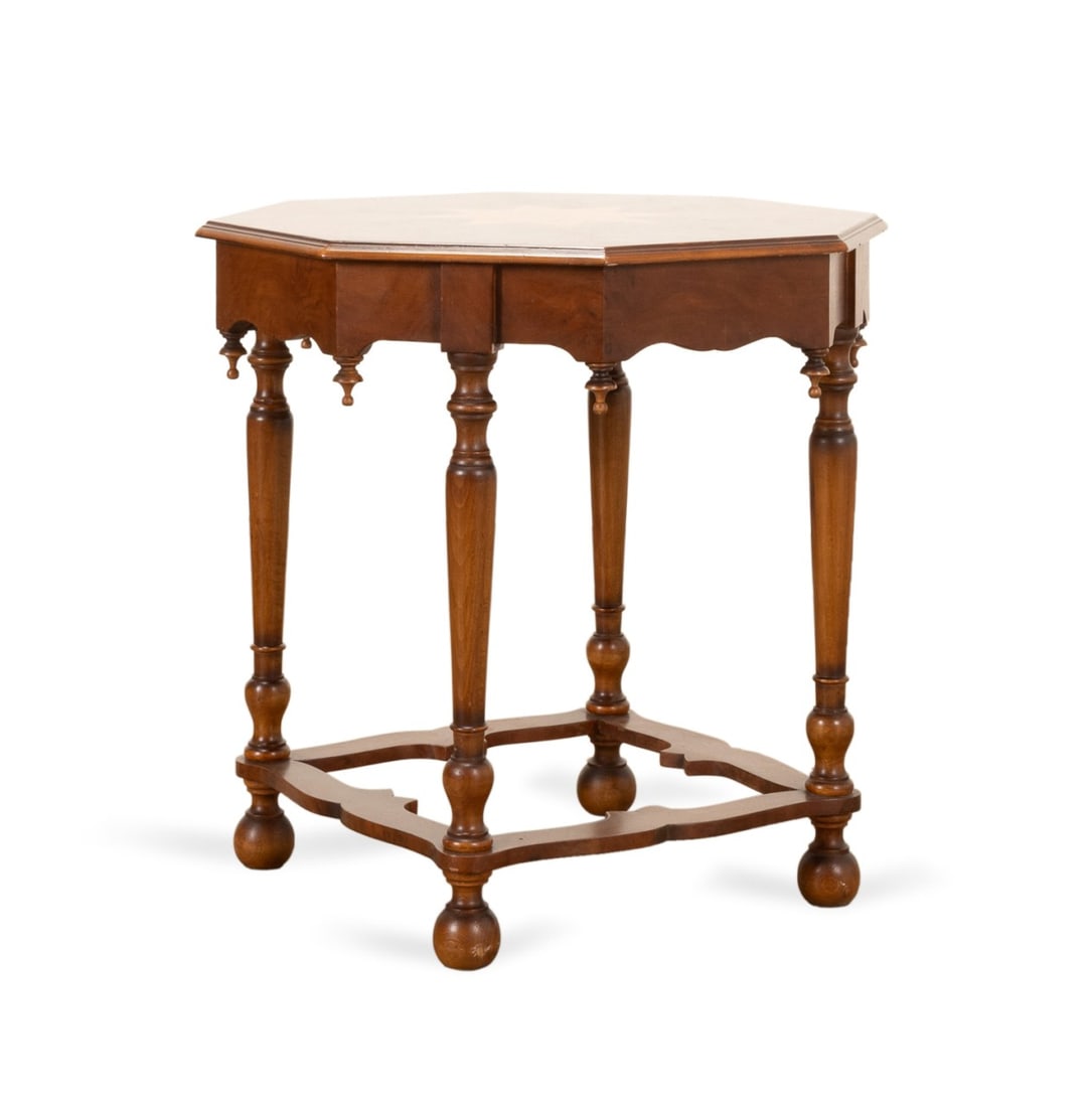SCOTT THOMAS WILLIAM & MARY STYLE SIDE TABLE (1 of 8)