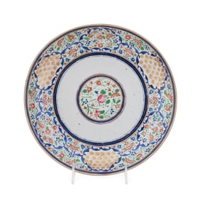 18TH/19TH C. CHINESE EXPORT FAMILLE ROSE LOW BOWL