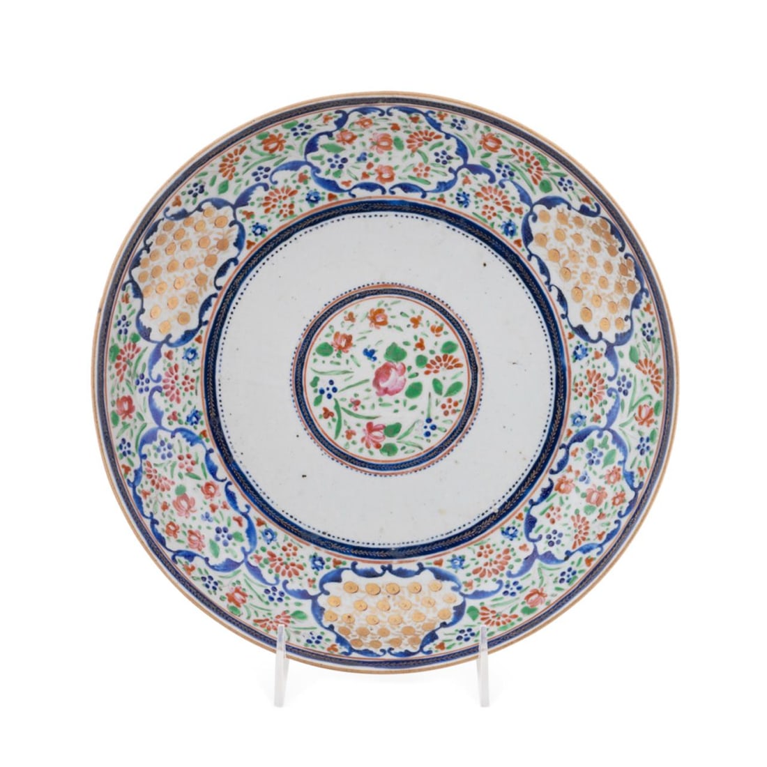 18TH/19TH C. CHINESE EXPORT FAMILLE ROSE LOW BOWL (1 of 5)