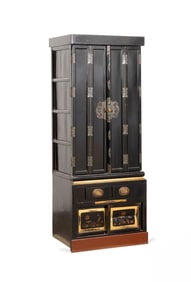 BLACK LACQUERED JAPANESE HOUSE SHRINE