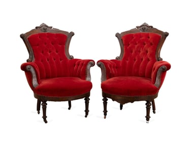 RENAISSANCE REVIVAL CHAIRS, MANNER JOHN JELLIFF