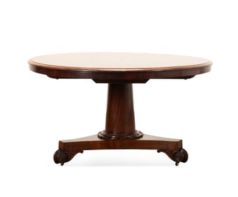 19TH C. GEORGE IV MAHOGANY BREAKFAST TABLE