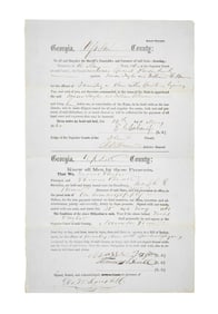 BENCH WARRANT & ARREST FOR SELLING LIQUOR TO SLAVE