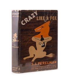 S. J. PERELEMAN 'CRAZY LIKE A FOX' 1ST ED. SIGNED