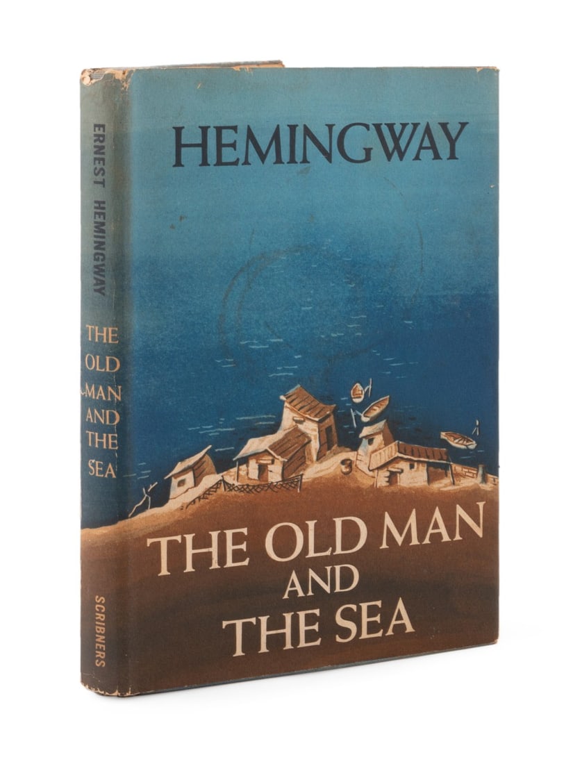 E. HEMINGWAY 'THE OLD MAN AND THE SEA' 1ST EDITION (1 of 11)