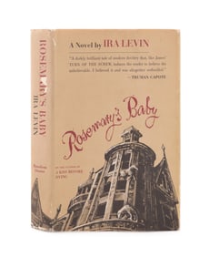 IRA LEVEN 'ROSEMARYS BABY' FIRST PRINTING SIGNED