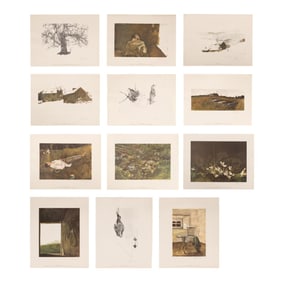 ANDREW WYETH 'THE FOUR SEASONS" BOXED COLLECTION