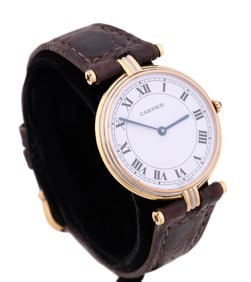 CARTIER TRINITY VENDOME PARIS 18K TRI COLOR WATCH