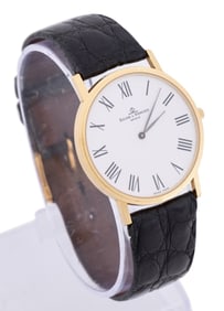 BAUME & MERCIER MEN'S 18K YG WATCH WITH BOX