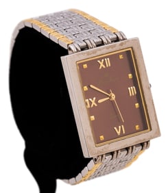 LUCIEN PICCARD, GOLD & SS MX 1015MR WRIST WATCH