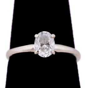 DIAMOND ENGAGEMENT RING IN 14K WG
