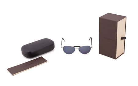 LOUIS VUITTON MEN'S AVIATOR SUNGLASSES Z0659U