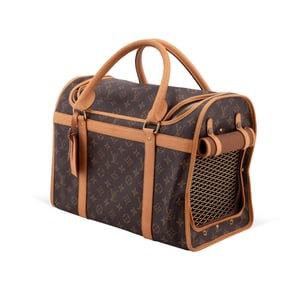 LOUIS VUITTON 2004 MONOGRAM SAC CHIEN PET CARRIER