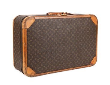 LOUIS VUITTON 1980S STRATOS HARD SHELL SUITCASE