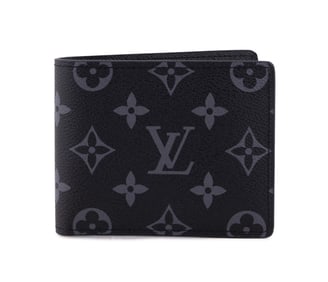 LTD. ED. LOUIS VUITTON ECLIPSE MONOGRAM WALLET