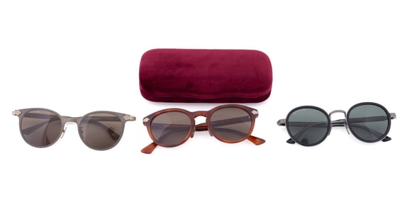THREE PAIRS OF GUCCI SUNGLASSES