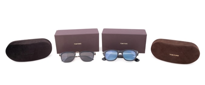 TWO TOM FORD SUNGLASSES, 'BEAU' AND 'O'KEEFE'