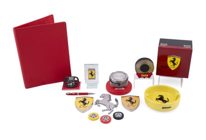 TWELVE FERRARI ENTHUSIAST COLLECTOR ITEMS