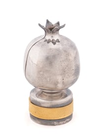 YOSSI SWED GILT & STERLING POMEGRANATE WINE CORK