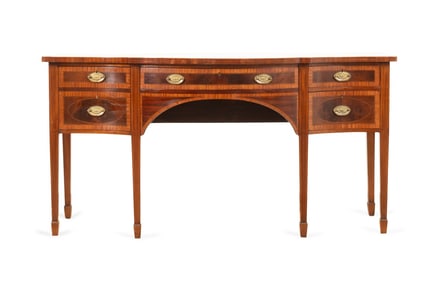 HEPPLEWHITE STYLE MAHOGANY SIDEBOARD