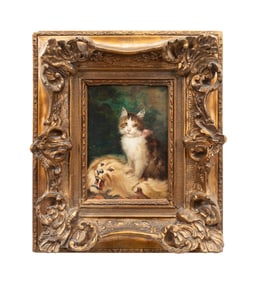 JULES GUSTAVE LEROY 'GRANDEUR DECHUE' O/P, C. 1900