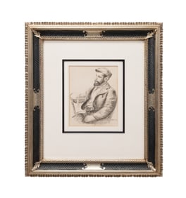 RENOIR, 'LOUIS VALTAT' C. 1904 LITHOGRAPH