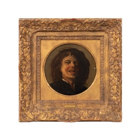 SCHOOL OF FRANS HALS, LAUGHING BOY, OIL ON WOOD