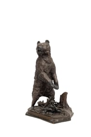 THE LISINO BEAR BRONZE, AFTER N.I. LIEBERICH