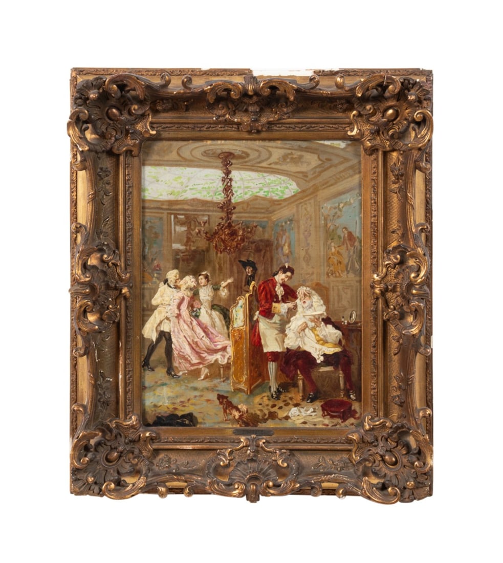 HUMOROUS COURTING SCENE O/C, FOLLOWER JP SINIBALDI (1 of 6)