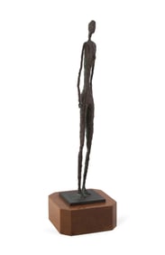 BRONZE BRUTALIST NUDE, MANNER OF GIACOMETTI