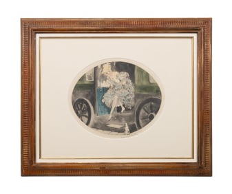 LOUIS ICART 'EIGHTEEN-THIRTY' SIGNED ETCHING, 1929