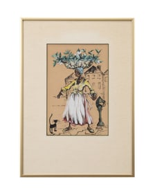 ALICE SCOTT 'CHARLESTON FLOWER SELLER", 1954