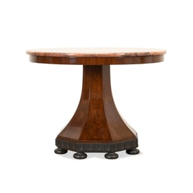 DESSIN FOURNIR 'SCHRADER' GRANITE TOP DINING TABLE